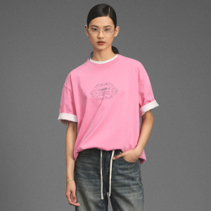 GOOD BAI | Oversized Pigeon Print Logo T-Shirt