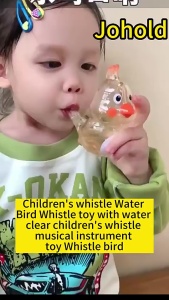 Water Bird Whistle Toy Early Educational Toys Oral Muscle Pronunciation Training Birdie Whistle