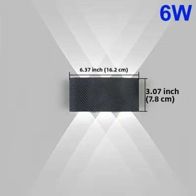 Đèn Tường Ngoài Trời LED Chống Nước Hiện Đại 6W/10W AC85-265V Chiếu Sáng Đương Đại Cho Phòng Ngủ Lối Đi Phòng Trưng Bày Trang Trí Phòng Khách