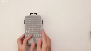 ISKU Obeng Set 122 in 1 Obeng hp Multifungsi Alat Bongkar Mini Precision Untuk HP Laptop Reparasi