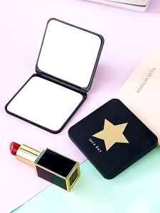 Cermin Lipat Mini - Cermin Model Segiempat 2 Sisi - Cermin Make up - CTShop