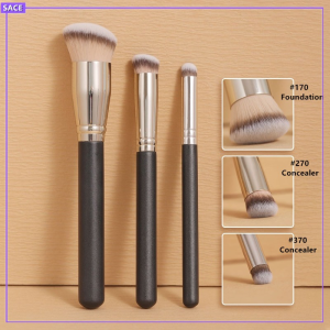 Contour Conceal Brush Set Under Eye Concealer Brush Liquid Cream Cosmetics Contour Brush Beauty Tool Makeup Brush Contour Blending Beauty Cosmetic Brush