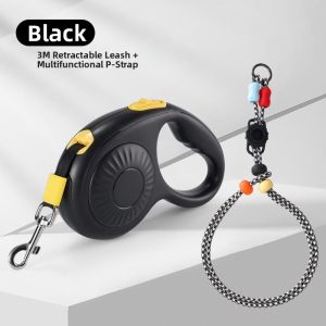 MOMIAN | Automatic Retractable Dog Leash for Medium and Small Dogs