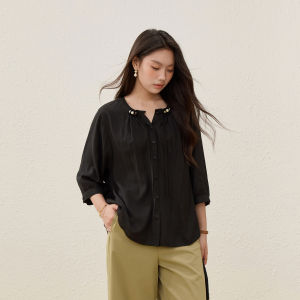 QLX | Versatile Elegant Loose-fit Shirt