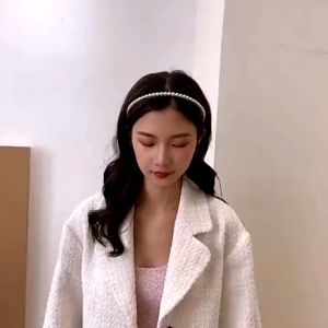 🔥B.two👍 Korean Style Pearl Accent Headbands Headband For Women