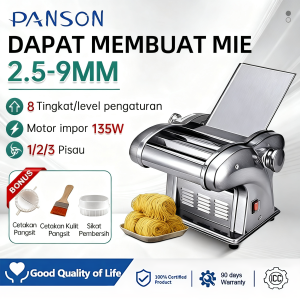 PANSON Noodle machine electric Maker Mesin Buat Mee Dumpling Karipap Mesin Mee Serbaguna Mee Mesin