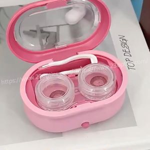 เครื่องล้างคอนแทคเลนส์แบบพกพา ใช้ถ่าน AAA กำลังเป็นที่นิยมใช้งานง่าย!