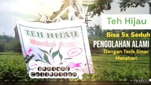 Teh Hijau Asli Teh Seduh 40 gram