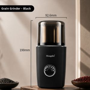 MONGDIO | Fine Grinding Electric Spice Grinder Machine Small