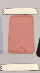 Mitra Sejati Perekat Tempat Kartu Pocket Handphone Dompet kartu
