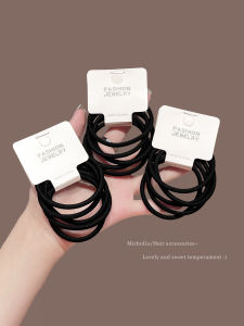 Dây Buộc Tóc Đàn Hồi Cao Chống Trượt Cho Phụ Nữ Dây Buộc Tóc Đuôi Ngựa Cao Không Gây Hại Cho Tóc Phụ Kiện Tóc Hàng Ngày