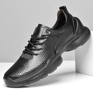 NUDANLAI | Breathable Business Casual Leather Shoes for Summer