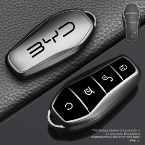 KVS | Car Key Case for BYD Ocean Leopard 06 Han EV Qin L Song L Yuan Plus Tang DMI Song Pro Ocean Lion 07