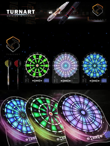 Automatic Scoring Safety Luminous Electronic Dart Board Set for Adults and Children Home Indoor Entertainment Bar Competition Target