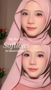SOFTLENS X2 RUSSIAN VELVET NORMAL & MINUS (-0.50 S/D -6.00) BY EXOTICON 14.5MM FREE LENSCASE