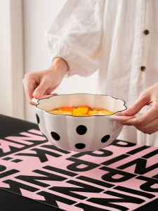 Home Use Ceramic Soup Bowl Baking Cheese Rice Cake Pan Microwave Oven Safe Roasting Bowl Dining Utensils Rectangular Shape