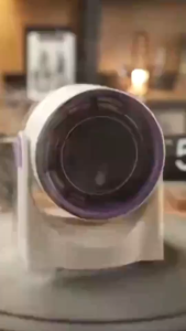 พัดลมแขวนติดผนังปรับได้100ระดับ แบตเตอรี่4000mAh ติดผนังและเดสก์ท็อปได้ Xiaoyu