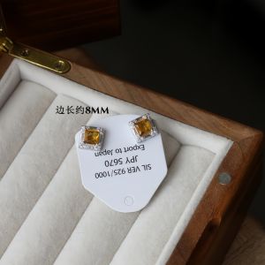 Retro Chinese Style Natural Stone Earrings 925 Silver Needle Womens Fashion Jewelry Crystal Lapis Lazuli Ear Decorations