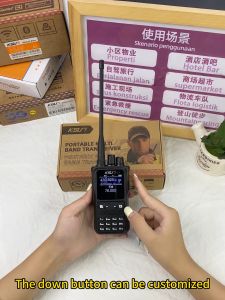 Handy Talky KSUN HT UV110D VHF/UHF Walkie talkie jarak juah 10KM Frekuensi tulisan Bluetooth 10W 256 Channel
