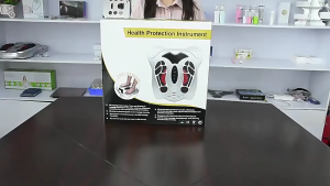 [SG Stock] Electric EMS Foot Massager with Far Infrared Heat | 99 Intensity Levels & 50 Modes | Acupuncture Reflexology Therapy | Circulation Booster with Slimming Belt & 6 Patches