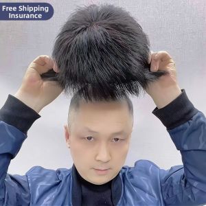 WEIWEI | Full Coverage Real Hair Wig Short Natural Breathable