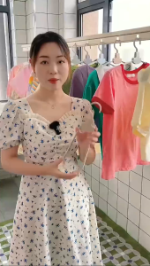 HTF 5pcs Foldable Hanger Travel Portable Folding Hanger for Clothe Portable Clothes Drying Rack Convenient