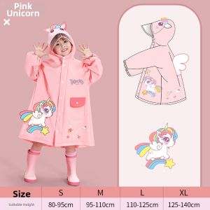School Bag Position Raincoat