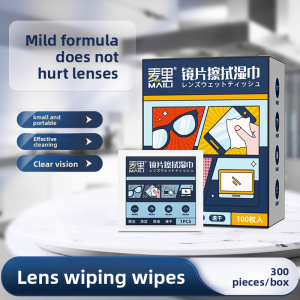 JIFANPAUL | Anti-Fog Cleaning Lens Wipes 100 Sheets