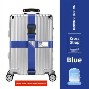 Becoolfish | Cross Packing Strap Luggage Security Belt with Lock