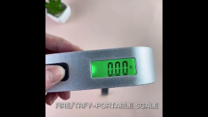 110lb/50kg Luggage Scale Electronic Digital Portable Suitcase Travel Scale Weighs Baggage Bag Hangin