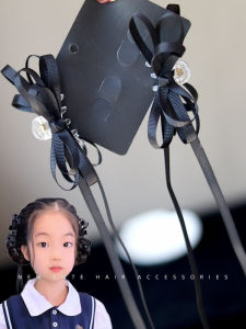 Kẹp Tóc Búi Thắt Nút Bướm Hai Mặt Cho Trẻ Em Đi Học Mẫu Giáo Phụ Kiện Tóc Búi Tóc Cho Bé Gái Kẹp Tóc Búi Dễ Thương