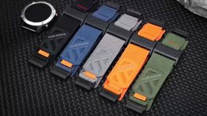 22 26mm Elastic Nylon Easy Fit Strap For Garmin Fenix8 5Plus 6Pro 7 7X Wristband Replaceable Watch Band Instinct1 2 Bracelet
