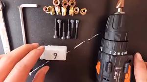 6pcs Hand Rivet Nut Kit Manual Riveter Tools Replacement Tip Mandrel Heads For Nuts M3 for M4 M5 M6 M8 M10 Without Steel Nut