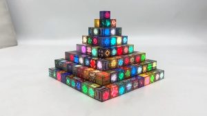 Building Block Toys Build Magnet World Montessori Sensory Cubes Craft Magnetic Blocks Lego MineCraft Blocks