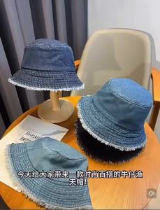 Trendy Bucket Hat Fisherman Bucket Hat Solid Color Retro Style Fashion Sun Shade Bucket Hat for Fishing Hiking Traveling