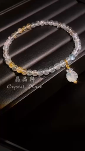 [现货] 彩托帕石脚链｜提升魅力 × 带来好运 × 愉悦心情｜Color Topaz Anklet｜Charm • Luck • Joy