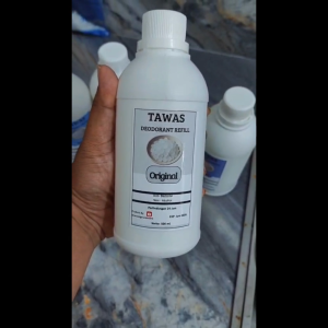 DEODORANT TAWAS REFILL 500ml / DEODORAN SPRAY NON ALKOHOL / AMPUH MENGHILANGKAN BAU KETIAK