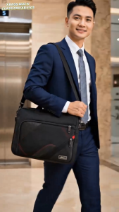 Cặp Xách Laptop Nam Thiết Kế Công Sở Hiện Đại Đeo Vai Balo Nhiều Ngăn Nam Tính Xbags Mutil Class Pro - Mã XB4103