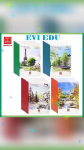 Lốc 10 quyển vở kẻ ngang bốn mùa 72 trang B5 Pupil Hồng Hà Xuân Hạ Thu Đông 1004