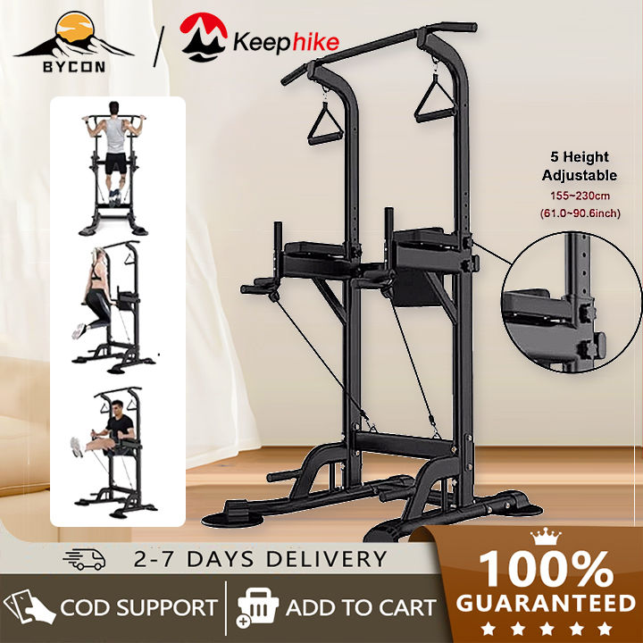 TOP SALE】Multifunctional Fitness Pull Up Station, Dip Up Bar, Gym