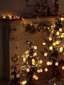 LED Snowman String Lights Christmas Decorative Light Battery‑Powered Perfect for Ramadan WeddingsIndoor Room Decor
