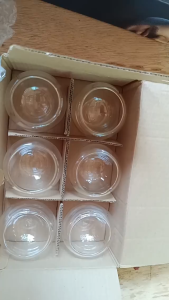 set Gelas Teh Kopi Shot Double Wall Glass Borosilicate 50ml 6 PCS mini kecil anti panas