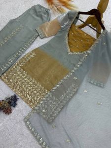 [PRE-ORDER] 2026 SEPT WOMEN PAKISTANI PALAZZO SUIT 3PCS EMBROIDERED KURTI TOP PALAZO WITH DUPATTA INDIAN BOLLYWOOD PARTY WEAR M-2XL ( DELIVERY 10 WORKING DAYS) ETA: 2026-12-30