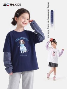 SQTN.KIDS | Spring and Autumn New Design Girls T-shirt