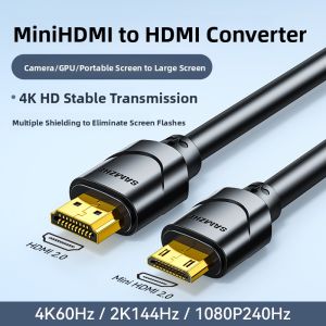Samzhe | 4K High Definition Mini HDMI to HDMI Adapter