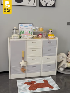 (Đầy đủ tấm hậu) Tủ đựng quần áo trẻ sơ sinh tủ đựng đồ chơi tủ mẹ bỉm Babypods mẫu Classic S3