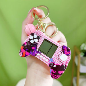 Mini รัสเซีย Cube คอนโซลเกมมือถือขนาดเล็ก Vintage การ์ตูนของเล่นของขวัญผู้ชายและผู้หญิงพวงกุญแจจี้