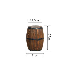 Decorative Waterproof Oak Barrel