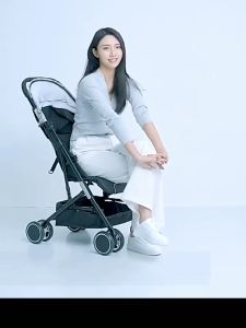 Xe đẩy du lịch xe đẩy 3 tư thế gập gọn có chống sóc trước saumái che rộng khung carbon