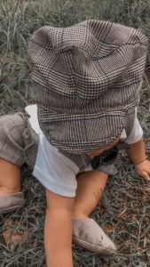 TUXEDO JUMPER SET: Baju Celana Topi Pakaian Stelan Anak Laki Cowo Lucu Murah Terlaris Cod Babee Baby Shop